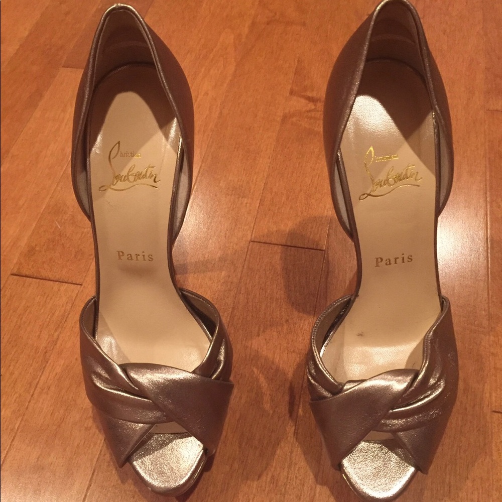 Christian Louboutin Open toe pumps
